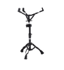 Mapex Armory 800 Snare Stand Black Plated (S800EB) â€“ heavy-duty adjustable snare stand with double-braced legs and slip-resistant rubber feet for maximum stability