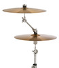 The DW DWSM909 Cymbal Stacker features sturdy construction and an angle-adjustable design that allows drummers to mount additional cymbals on top of an existing stand. Perfect for creating compact, multi-layered cymbal setups, it provides secure mounting, flexible positioning, and reliable performance for studio and stage use.