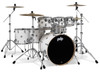 The PDP Concept Maple 7-Piece Drum Set (PDCM2217PW) features all-maple shells for warm resonance, punchy attack, and excellent projection. Finished in a striking pearlescent white with chrome hardware, this kit includes full tom and kick configurations suitable for advanced players. Designed with pro-level build quality and tonal versatility for studio sessions, live performance, and high-demand practice environments.