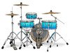 PDP Daru Jones Blue Fade 4pc Shell Pk (PDDJ1804BF)