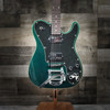 Schecter PT Fastback II B Electric Guitar - Dark Emerald Green finish featuring dual humbuckers with coil-splitting, chrome hardware, and vintage-inspired single-cut design with modern playability