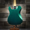 Schecter PT Fastback II B Electric Guitar - Dark Emerald Green finish featuring dual humbuckers with coil-splitting, chrome hardware, and vintage-inspired single-cut design with modern playability