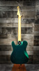Schecter PT Fastback II B Electric Guitar - Dark Emerald Green finish featuring dual humbuckers with coil-splitting, chrome hardware, and vintage-inspired single-cut design with modern playability