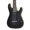 Schecter Demon-7 Electric Guitar - Aged Black Satin (3662) | Musician Madness