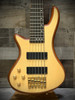 Schecter Stiletto Custom-6 String Bass Guitar - Natural Satin B-Stock (2543) | Musician Madness