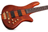 Schecter Stiletto Studio Bass Guitar - Honey Satin (2740) | Musician Madness