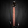 Schecter C-6 Deluxe Electric Guitar - Satin Black finish with dual humbuckers, lightweight basswood body, and smooth maple neck for modern tone and easy playability