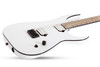 Schecter Keith Merrow KM-6 Mk-III Hybrid Electric Guitar - Snowblind finish featuring Fishman Fluence pickups, Hipshot bridge, fast thin neck, and artist-designed performance for modern metal players