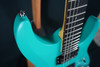 Schecter C-6 Deluxe Satin Aqua Electric Guitar