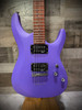 Schecter C-6 Deluxe Electric Guitar - Satin Purple (429) | Musician Madness