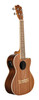 The Lanikai MA-CET Tenor Ukulele features a mahogany top, back, and sides, producing warm, mellow tone with excellent midrange response. The cutaway body design provides improved access to higher frets, while the FishmanÂ® Kula preamp and tuner deliver clean, natural amplified sound. With smooth playability and solid craftsmanship, this uke is ideal for stage, studio, and everyday playing.