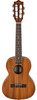The Lanikai MA-5T Tenor Ukulele features a mahogany top, back, and sides delivering warm, mellow tone with a smooth midrange. Its 5-string design pairs high and low G strings for expanded harmonic richness and a fuller, chorus-like sound. With comfortable tenor size, quality tuners, and solid craftsmanship, i-s ideal for performance and expressive playing.