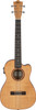 The Lanikai FM-CEB Baritone Ukulele features beautifully figured flame maple on the top, back, and sides, providing bright articulation with deep baritone warmth. The cutaway design offers easy access to higher frets, while the onboard FishmanÂ® Kula preamp and tuner deliver natural, clear amplified tone. Ideal for performers, songwriters, and players wanting a visually striking and sonically rich baritone uke.