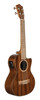 The Lanikai MAS-CET Tenor Ukulele features all-solid mahogany construction, providing warm, rich tone with excellent sustain and balance. The cutaway body offers improved access to higher frets, while the FishmanÂ® Kula preamp with built-in tuner ensures clear, natural amplified sound. Designed for serious players, this model offers professional build quality and refined tonal character.