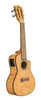 Quilted Maple Natural Concert with Kula Preamp A/E Ukulele (QM-NACEC)