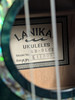 Lanikai Quilted Maple Blue Stain Tenor Cutaway A/E Ukulele w/ Kula Preamp (QM-BLCET) | Musician Madness