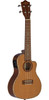 The Lanikai CDST-CEC Concert Ukulele features a solid cedar top for warm, rich tone with excellent responsiveness. A smooth Venetian cutaway allows easy access to the upper frets, while the FishmanÂ® Kula preamp with built-in tuner ensures clear, natural amplification. Crafted with comfort and precision, this A/E concert uke is ideal for performers and musicians seeking expressive acoustic tone with stage-ready electronics.