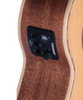 The Lanikai CDST-CET Concert Ukulele features a solid cedar top for warm, resonant tone and laminated mahogany back and sides for added depth and projection. Equipped with a cutaway for upper fret access and a built-in Kula preamp system, it delivers clear, natural amplified sound. This model offers smooth playability, elegant binding, and professional performance features ideal for both stage and studio use.