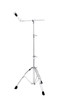 Mapex Mars Boom Cymbal Stand (B600) - adjustable double-braced boom stand with smooth height adjustment, locking tilter, and durable chrome-plated finish