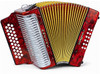 Hohner Corona II GCF -  Pearl Red (3500GR)|Musician Madness