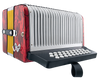 Hohner Corona II GCF -  Pearl Red (3500GR) | Musician Madness