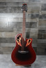 Ovation CE44-RRB-G Celebrity Reverse Red Burst Mid Bowl Acoustic Guitar OVARRB
