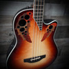 Ovation Celebrity Elite Exotic Acoustic Electric Mid Depth Bass Quilted Burst