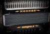 The Hohner Corona II XTREME FBbEb diatonic accordion in jet black (CXFB) delivers powerful projection and fast response, making it ideal for norteÃ±o and conjunto styles. Available at Musician Madness.