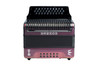 The Hohner Corona C-II FBbEb diatonic accordion in Red to Gold (RTG) delivers classic Hohner tone and fast response, ideal for norteÃƒÂ±o and conjunto styles. Available at Musician Madness.