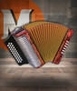 The Hohner Corona II FBbEb Accordion in Pearl Red delivers legendary Hohner tone and style. Perfect for NorteÃ±o, Vallenato, and Tex-Mex performers.
