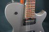 Cort/Manson Custom MBM-1 Matthew Bellamy Signature Guitar – Silver Satin finish with integrated XY pad, Sustainiac pickup system, and custom design inspired by Muse’s Matthew Bellamy