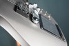 Cort/Manson Custom MBM-1 Matthew Bellamy Signature Guitar – Silver Satin finish with integrated XY pad, Sustainiac pickup system, and custom design inspired by Muse’s Matthew Bellamy