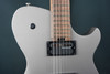 Cort/Manson Custom MBM-1 Matthew Bellamy Signature Guitar – Silver Satin finish with integrated XY pad, Sustainiac pickup system, and custom design inspired by Muse’s Matthew Bellamy