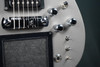 Cort/Manson Custom MBM-1 Matthew Bellamy Signature Guitar – Silver Satin finish with integrated XY pad, Sustainiac pickup system, and custom design inspired by Muse’s Matthew Bellamy