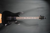 Schecter Damien 6 Platinum Electric Guitar in Black finish - B-Stock model featuring EMG pickups, gothic cross inlays, and sleek contoured double-cutaway body