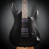Schecter Damien 6 Platinum Electric Guitar in Black finish - B-Stock model featuring EMG pickups, gothic cross inlays, and sleek contoured double-cutaway body