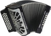 The Hohner Compadre Accordion in Black (GCF) combines smooth playability, lightweight design, and bold tone. Perfect for NorteÃƒÂ±o, Tex-Mex, and folk styles. Reliable performance from Hohner. Shop Musician Madness today.