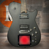 Cort MBM-2 Manson Electric Guitar w/ Kaoss Pad and Sustainiac Electric Guitar w/ Hard Case - Satin Black | Musician Madness