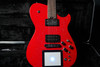 Cort Manson MBM-1 Electric Guitar in Red Santa finish – signature model featuring integrated Kaoss Pad, Sustainiac pickup system, and ergonomic modern body design