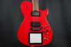Cort Manson MBM-1 Electric Guitar in Red Santa finish – signature model featuring integrated Kaoss Pad, Sustainiac pickup system, and ergonomic modern body design