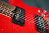 Cort Manson Matt Bellamy Red Santa Electric Guitar – signature model featuring Sustainiac pickup, sleek red finish, and Manson-designed body with modern tone controls