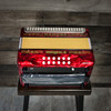 Hohner Corona II GCF/SOL Red Accordion