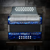 The Hohner Corona II GCF diatonic accordion in pearl dark blue (3500GBL) delivers classic Hohner tone and fast response, ideal for norteÃ±o, conjunto, and folk styles. Available at Musician Madness.