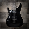 Schecter Omen-6 Left-Handed Electric Guitar in Gloss Black finish - dual humbuckers, contoured body, and hardware designed for left-handed players