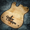 Guitar Chopps Premium Cutting Board (Maple)