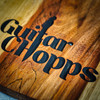 Guitar Chopps Premium Cutting Board (Cedar Elm)