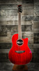 Ovation CS24-RR-G Celebrity Standard Ruby Red Mid-Bowl Acoustic Guitar | Musician Madness