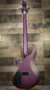 Schecter C-4 GT Satin Trans Purple with Black Racing Stripe B-Stock Electric Bass Guitar