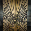 Guitar Chopps "Icarus Dream" Wood Mountable Wall Art Guitar Hanger and IR Lock Gun Case | Musician Madness
