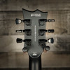 ESP LTD EC-201 Electric Guitar in Black Satin finish â€“ single-cutaway body with mahogany construction, humbucker pickup, and sleek minimalist design